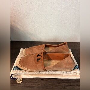 Tory Burch Tan Espadrilles
